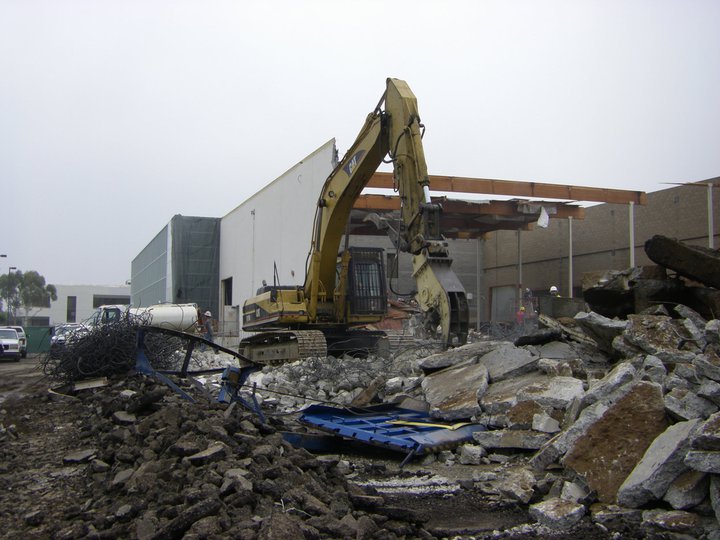 nippon express demolition project