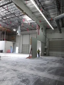 rivian service center demolition project van nuys - interior pic 4
