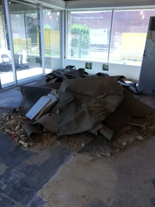 rivian service center demolition project van nuys - interior pic 4