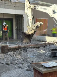 selective demolition at los robles hospital pic 4