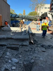 selective demolition at los robles hospital pic 8