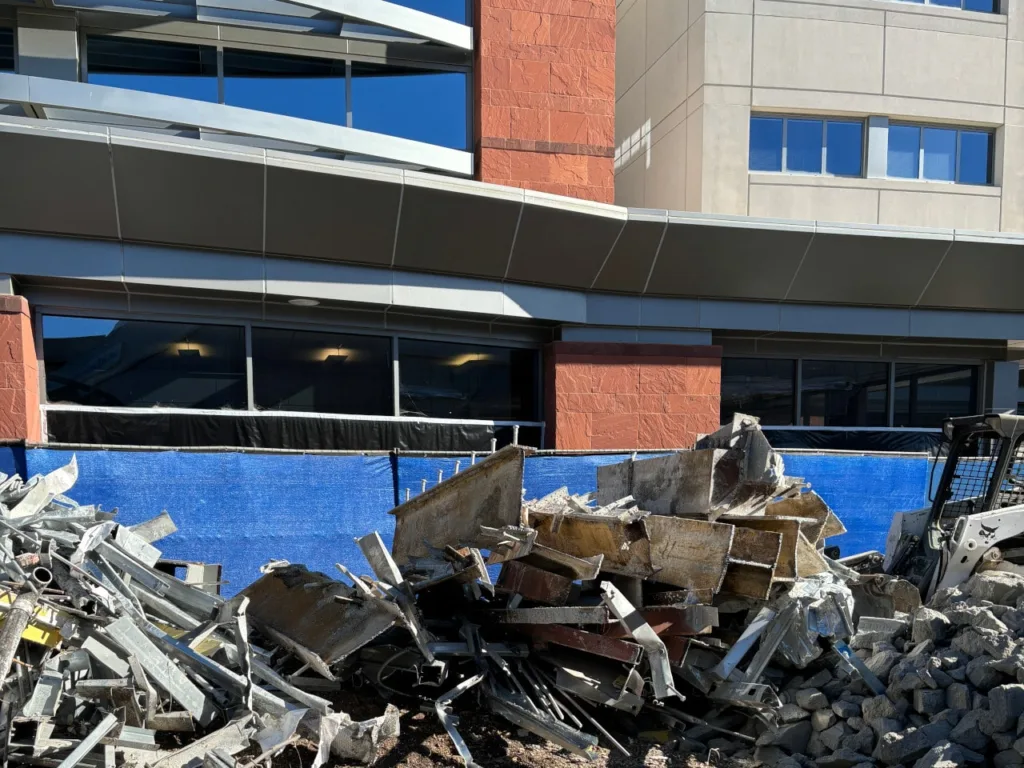 Los Robles Medical Center demolition project by Intracut