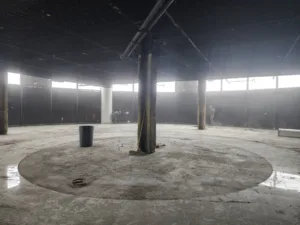 macy's demolition circular floor section