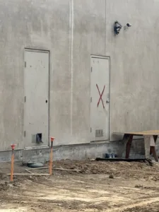 pace elderly care center demolition using wall sawing outdoors - slide 5